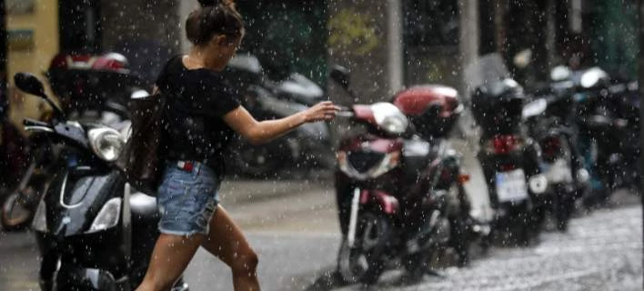 Έκτακτο δελτίο επιδείνωσης καιρού – ΣΚ με καταιγίδες, ανεμοθύελλες και χαλάζι